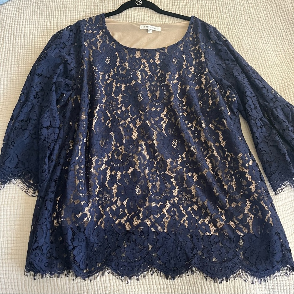 Rose & Olive top